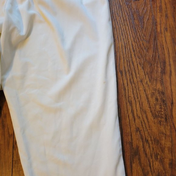 NEW YORK & COMPANY Gabrielle Union White Tie Belt Stretch Waist Pants sz XL NWT - Picture 5 of 8